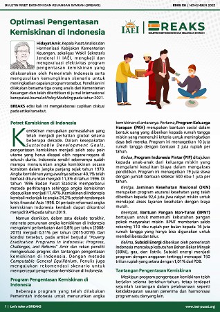 Optimasi Pengentasan Kemiskinan di Indonesia